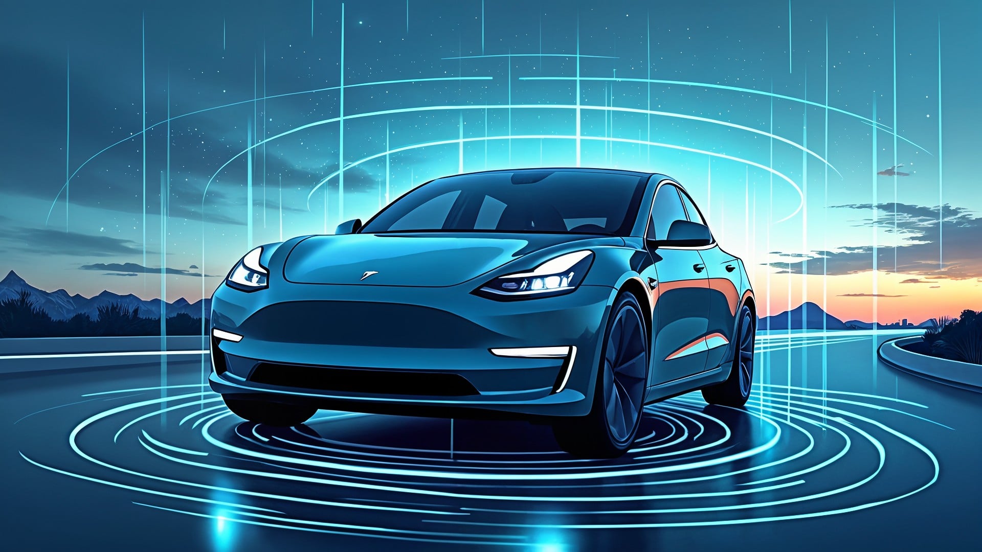 Auto, tesla, Selbstfahrendes Auto, Autonomes Auto, Selbstfahrend, autonomes Fahren, Autopilot, Selbstfahren, Autonome Fahrzeuge, fsd, Full Self-Driving