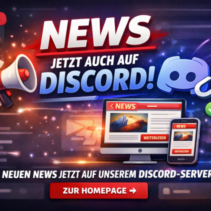 Neue Funktion: News jetzt auch auf Discord verfügbar