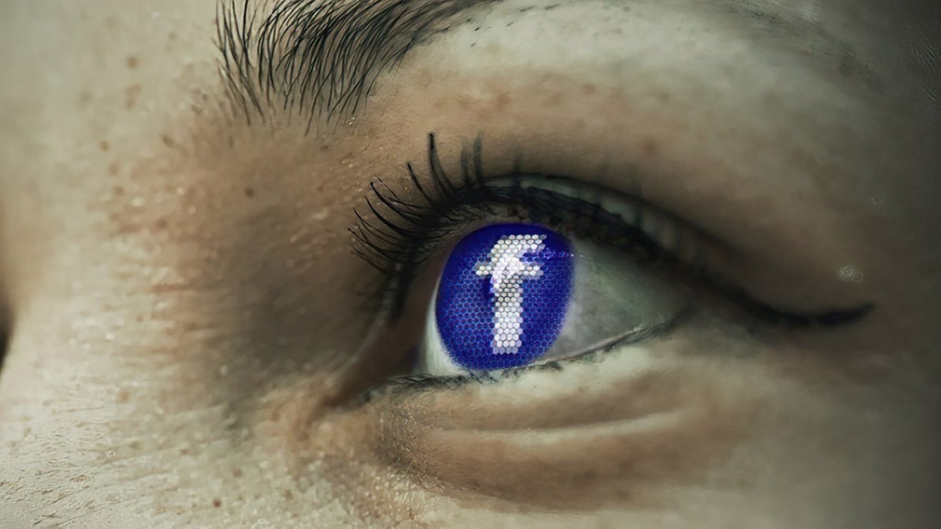 Facebook, Auge, Facebook-Logo