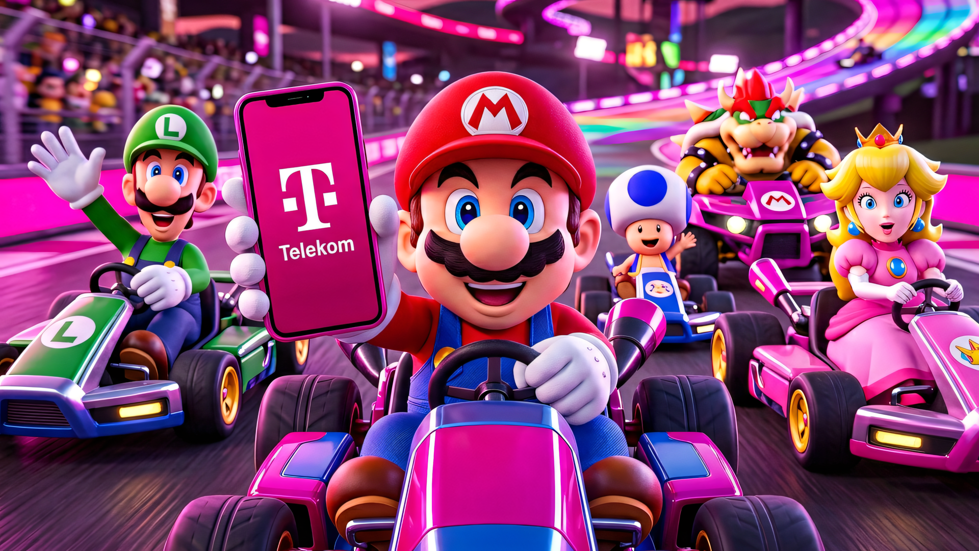 Mobilfunk, Angebote, Deutsche Telekom, Telekom, Tarife, Tarif, Provider, Nintendo Switch 2, Super Mario, Bundle, Netzbetreiber, Mobilfunktarif, Mobilfunkvertrag, Mario Kart World
