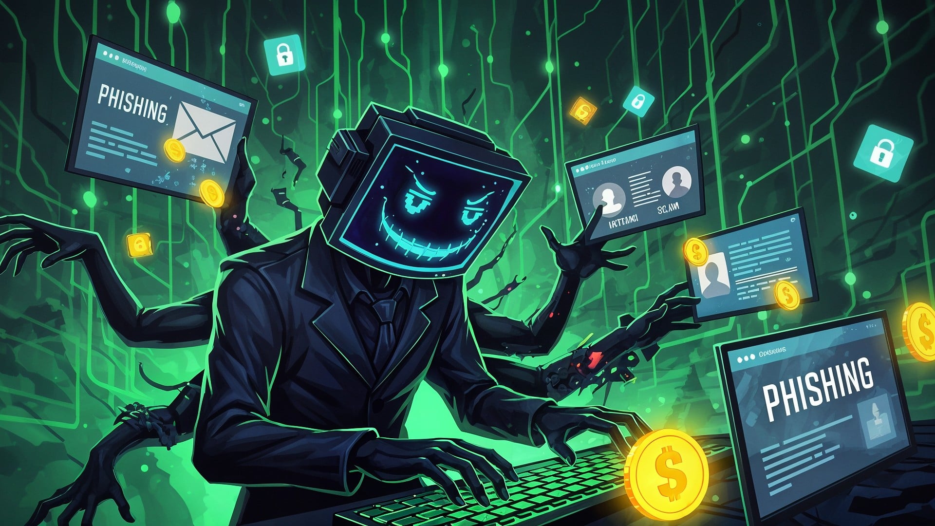 Sicherheit, Hacker, Security, Malware, Hack, Kriminalität, Schadsoftware, Cybersecurity, Kryptowährung, Cybercrime, Hacking, Hackerangriff, Phishing, Internetkriminalität, Cybersicherheit, Darknet, Cyberangriff, Cyberkriminalität, Netzwerksicherheit, Identitätsdiebstahl, Online-Betrug, digitale Bedrohung, Datenbetrug, Computervirus, Digitale Unterwelt