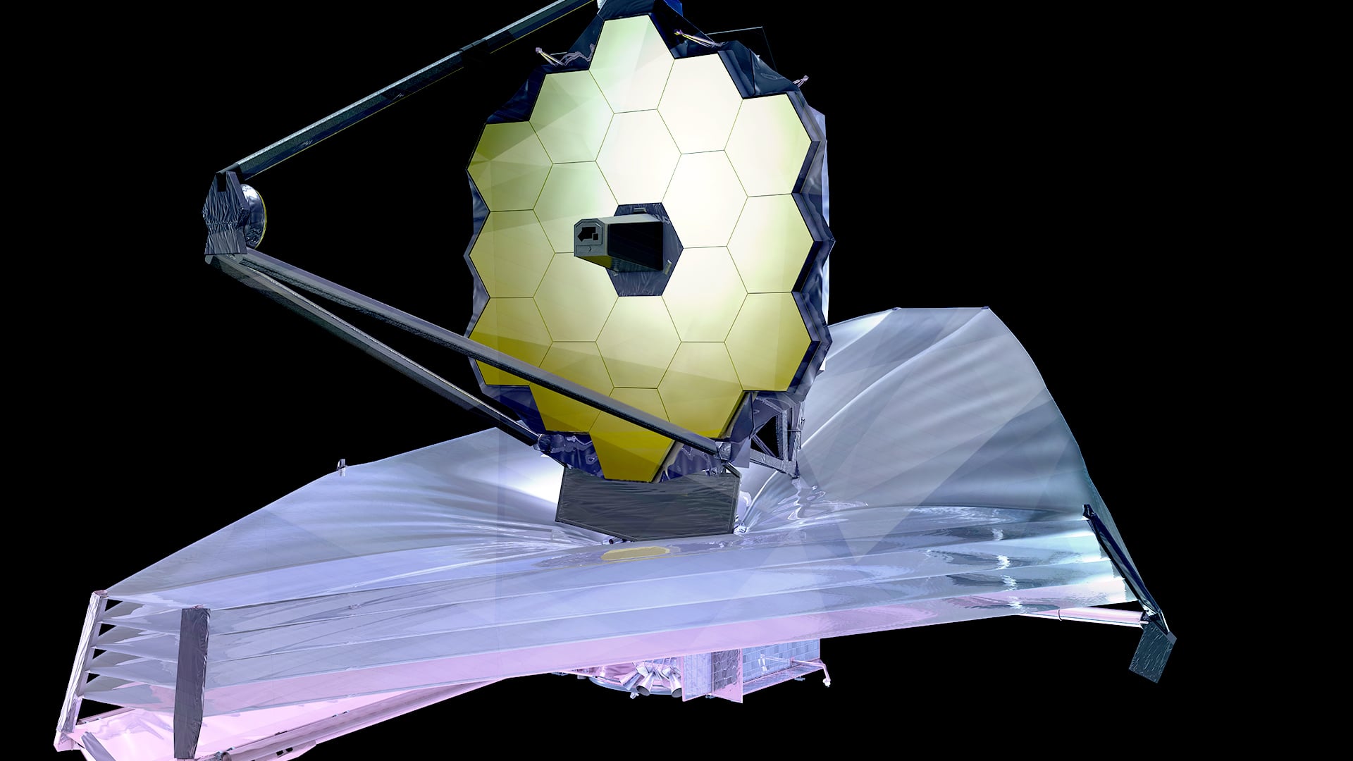 Weltraum, Raumfahrt, Nasa, Satellit, Solar, Teleskop, Solarpanel, Solarzelle, James Webb Space Telescope, Solarmodul, James Webb Teleskop, James Webb, Spiegel