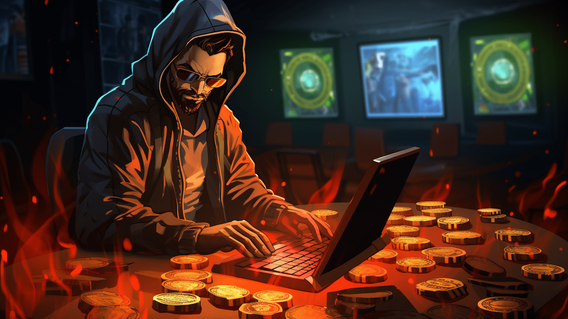 Hacker, Hack, Betrug, Kryptowährung, Darknet, Crypto-Währung, Scam, Crypto, Cryptowährung, Krypto, Betrüger, virtuelle Währung, Scammer
