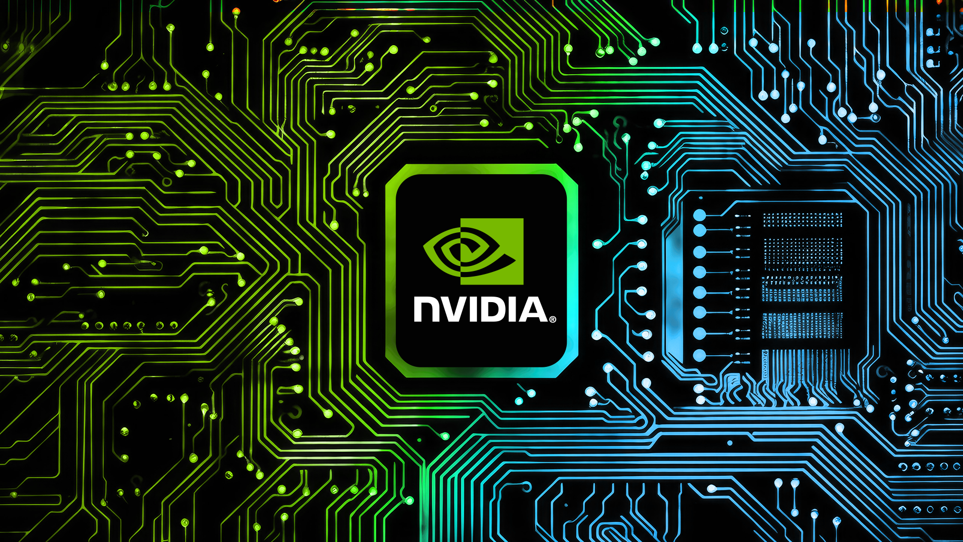 Logo, Cpu, Chip, Nvidia, Gpu, Schriftzug