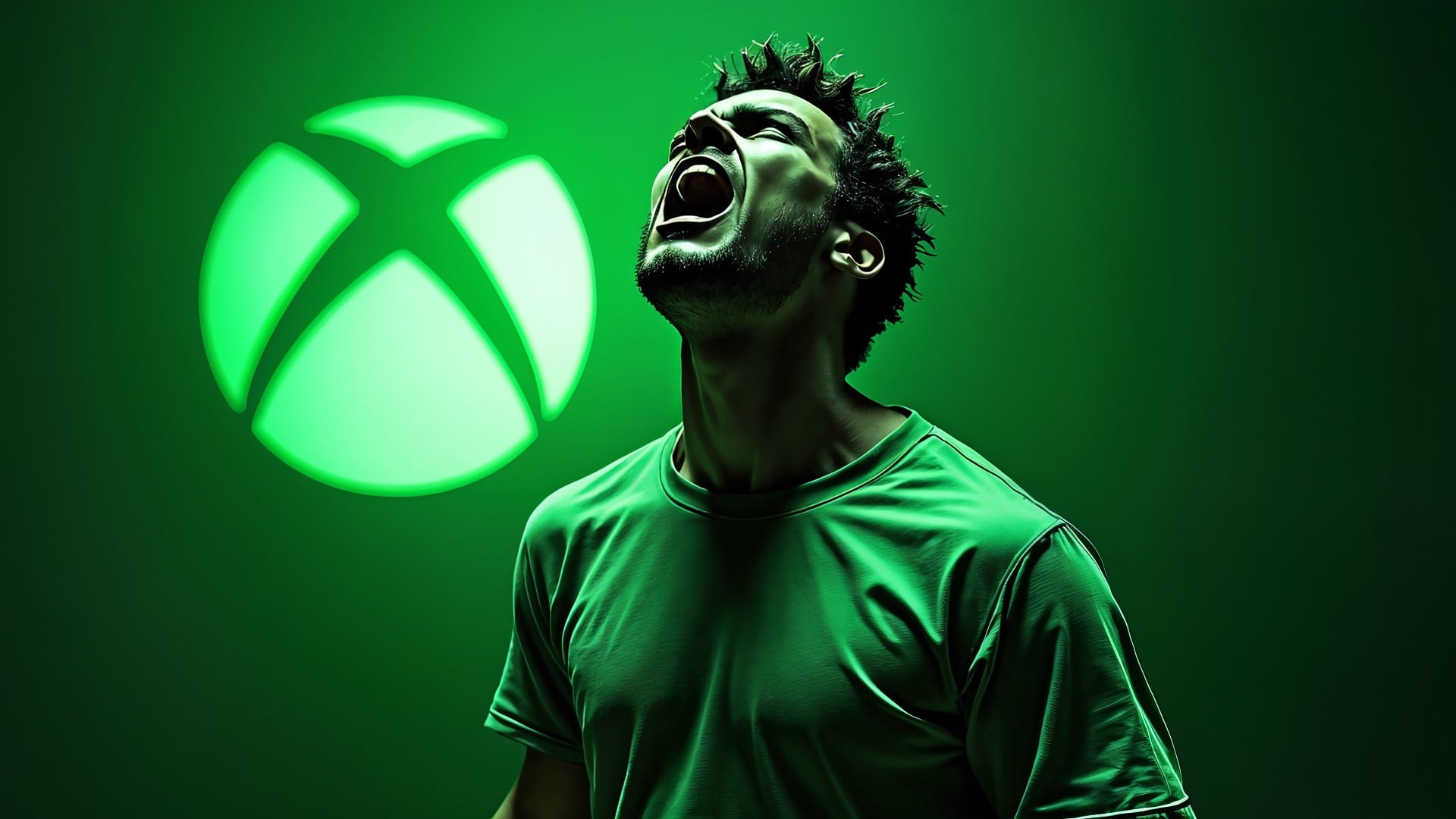 Microsoft, Gaming, Xbox, Spielekonsole, Gamer, Ärger, grüne Beleuchtung, Konsolengeneration, Frust, Spielerlebnis, Emotionale Reaktion