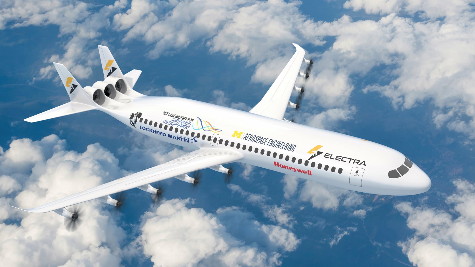 Nasa, Flugzeug, Electra, AACES, Advanced Aircraft Concepts for Environmental Sustainability 2050, Advanced Aircraft Concepts for Environmental Sustainability
