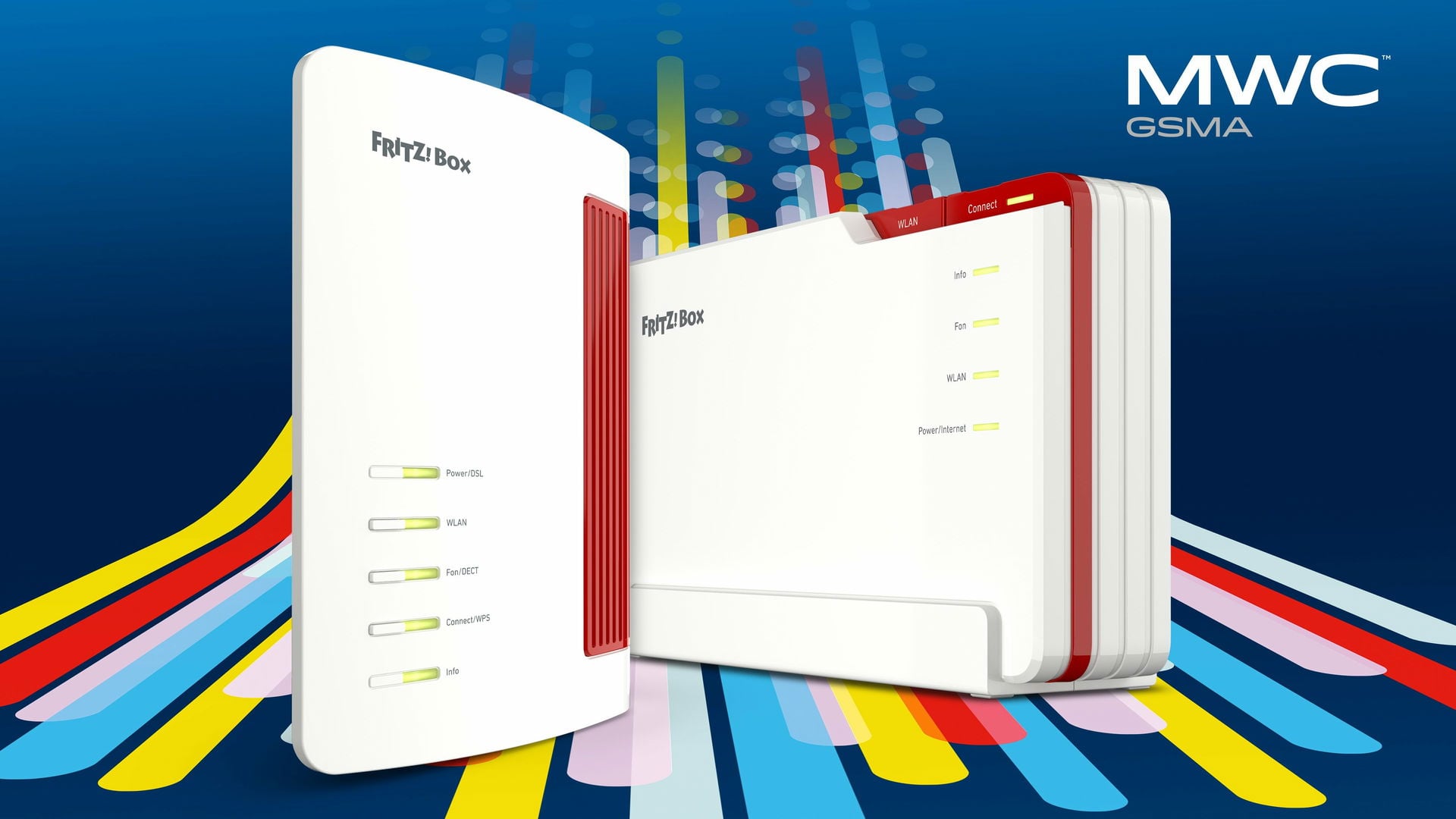 Avm, Wlan, Netzwerk, Router, Fritzbox, FritzOS, Mesh, Modem, Repeater, MyFritzApp, MyFritz, Fritz!OS, MWC 2025, GSMA, Fritz!Repeater