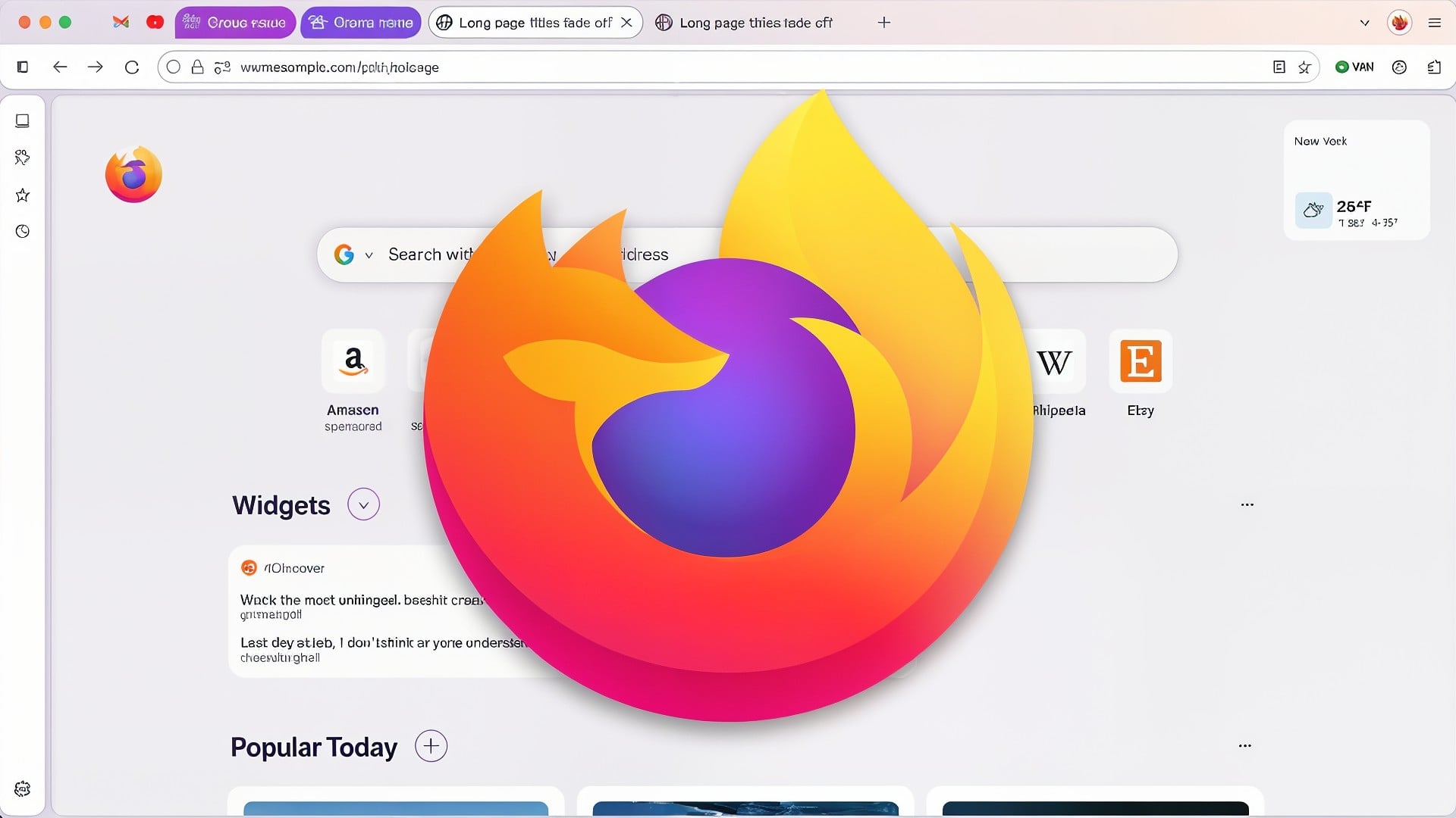 Browser, Firefox, Webbrowser, Interface, Ui, Mozilla Firefox, Firefox Browser, Startseite, Firefox Logo, Adressleiste, Tab-Verwaltung, Firefox Nova, Firefox-Logo, Firefox-Interface, Browseroberfläche