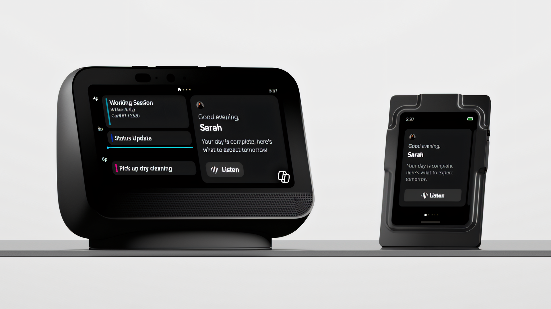 Microsoft, Ki, Künstliche Intelligenz, AI, Qualcomm, Artificial Intelligence, Chatbot, KI-Agent, KI-Agenten, Project Solara, Badge Concept, Desk Concept