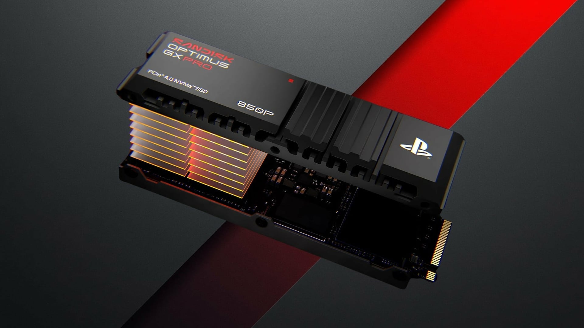Speicher, Playstation, Ssd, Festplatte, Solid State Drive, NVMe, Sandisk, Optimus GX Pro 850P