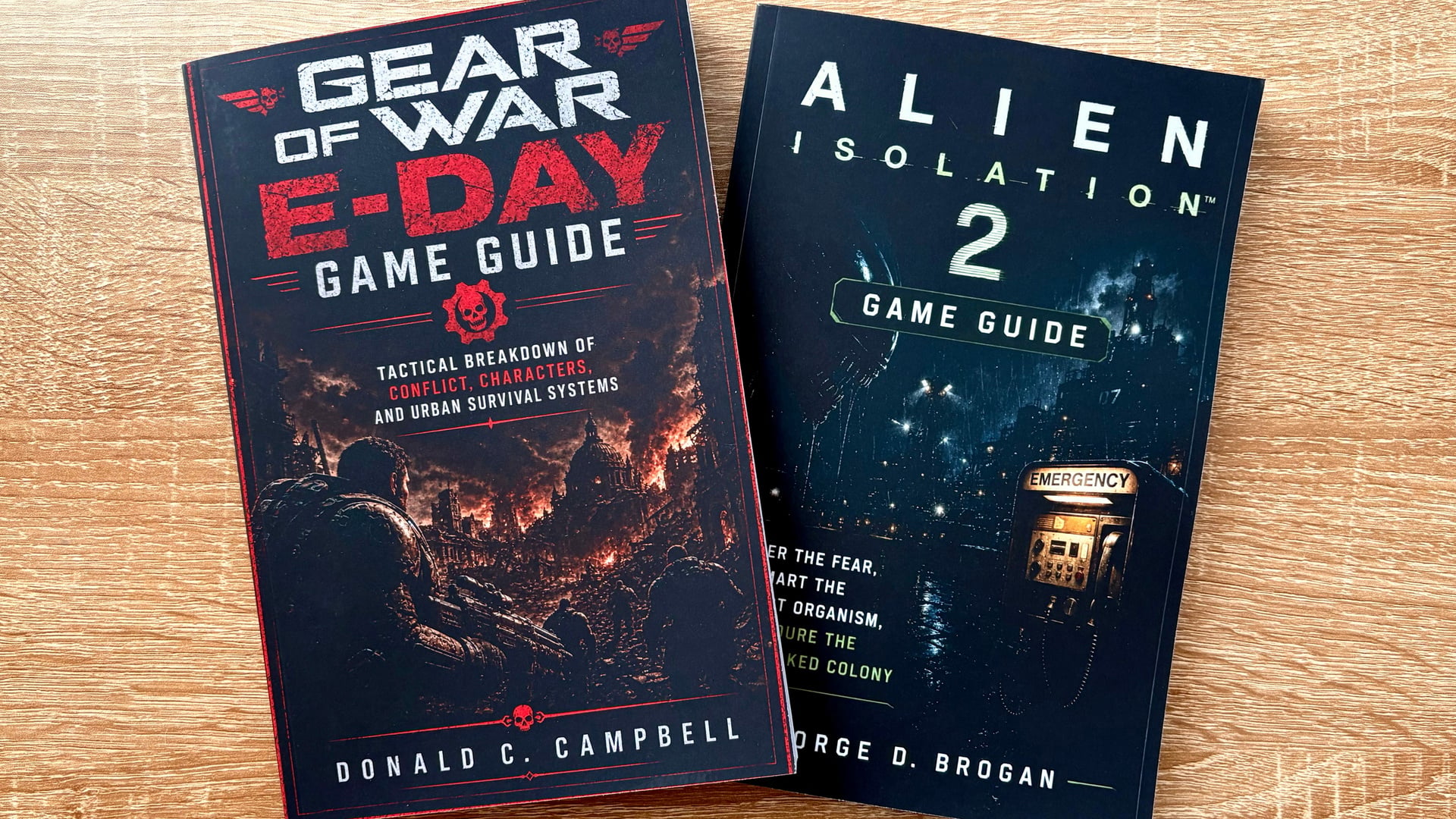 Videospiele, Buch, Heft, Lösungsbuch, Gears of War: E-Day, Alien Isolation 2, Game Guide