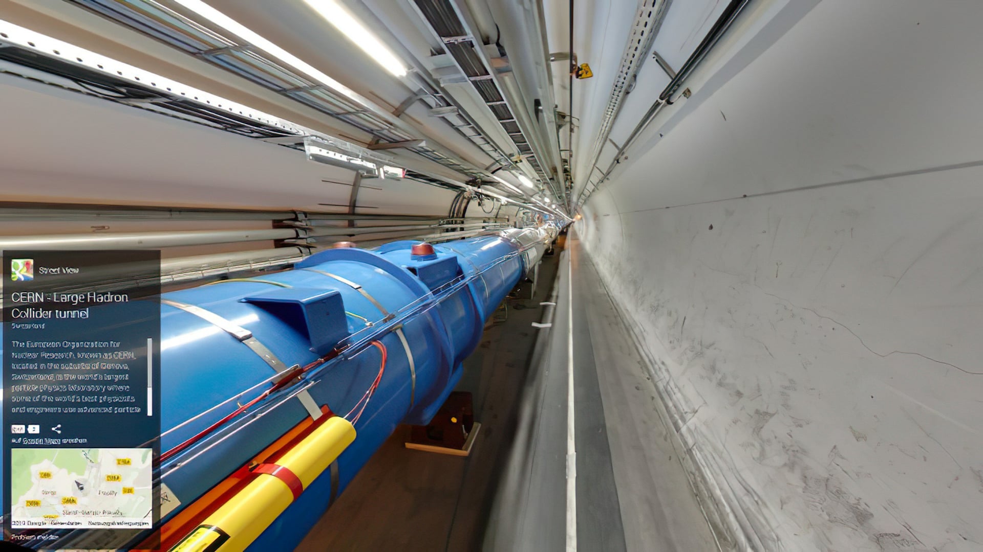 Google, Wissenschaft, Street View, CERN, Teilchenbeschleuniger, Lhc, Large Hadron Collider