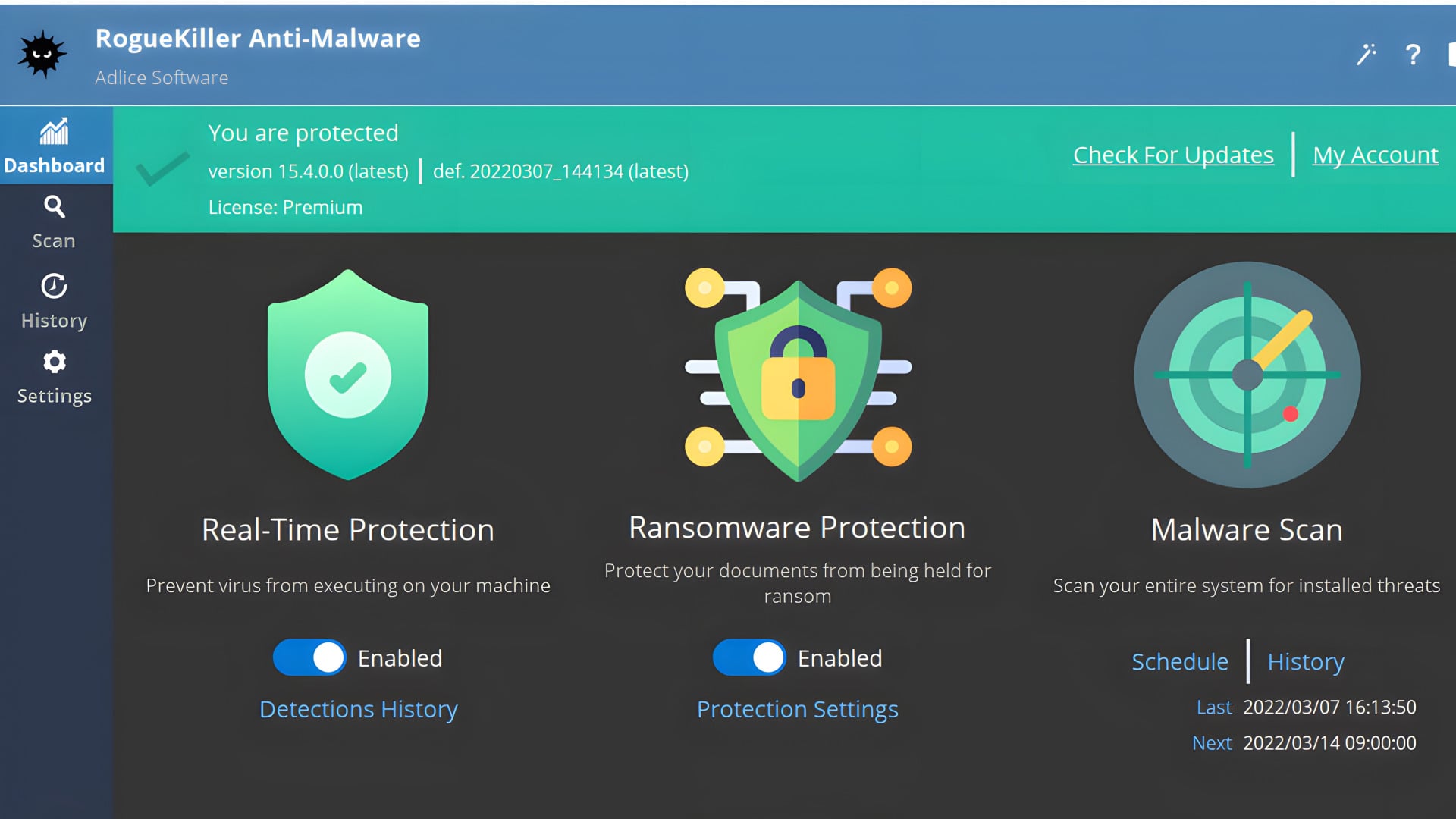 Malware, anti-malware, RogueKiller