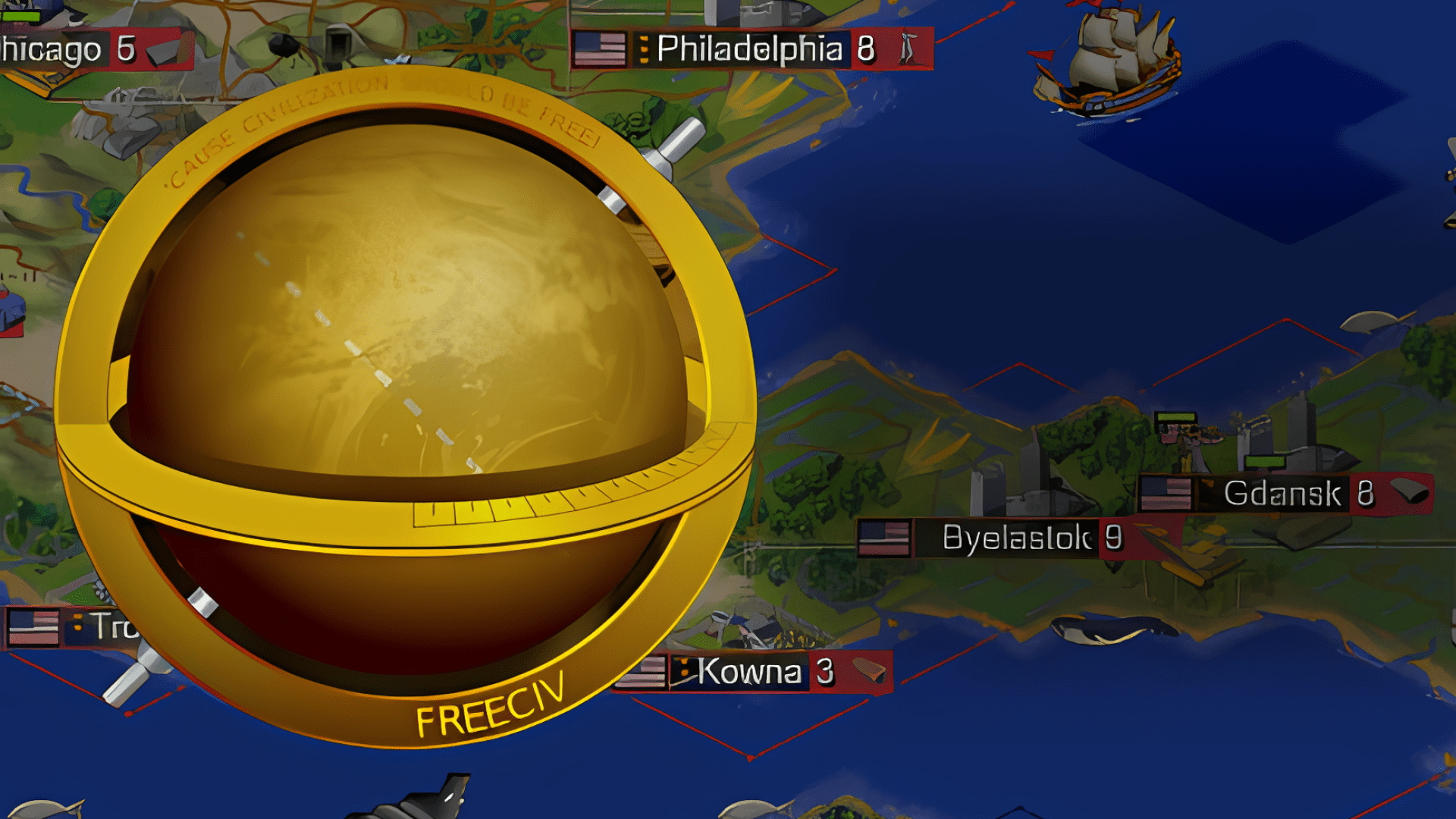 Spiele, Open Source, Strategiespiel, Simulation, Freeciv
