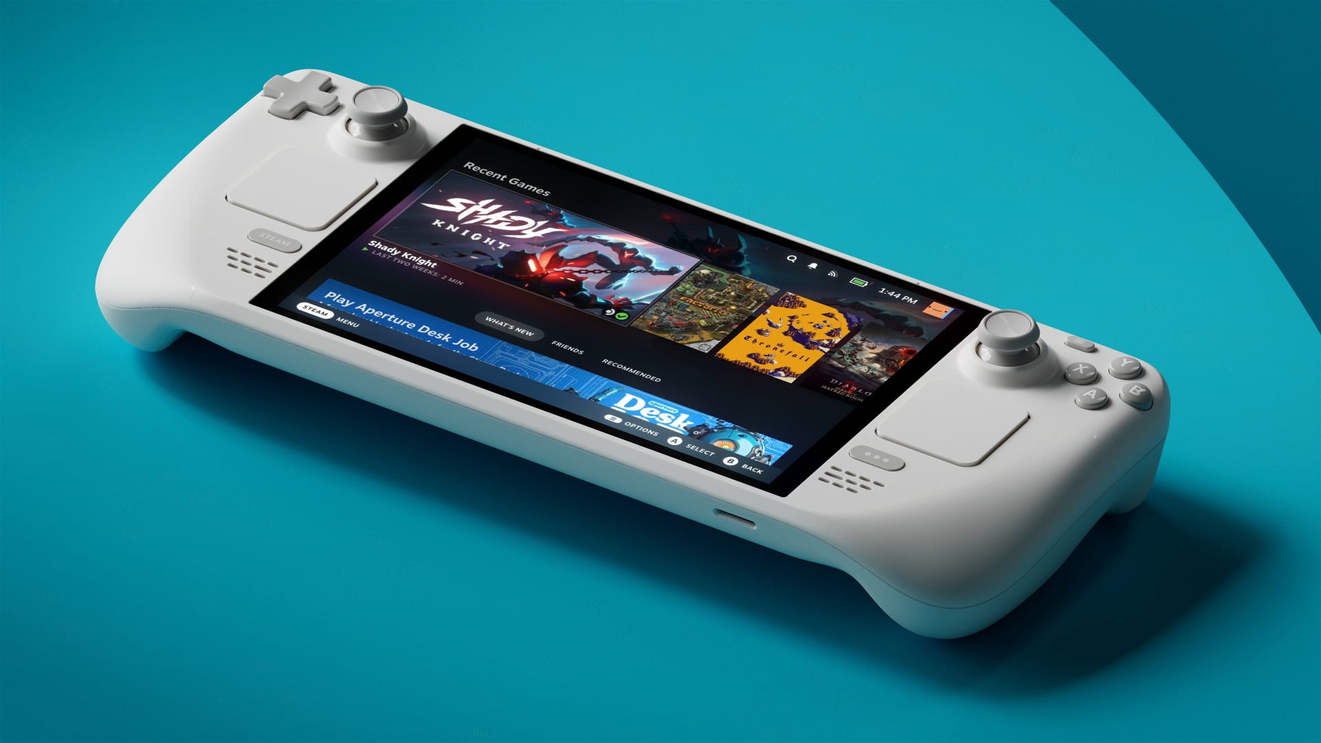 Gaming, Spiele, Konsole, Spielkonsole, Games, Konsolen, Spielekonsole, Spielekonsolen, OLED, Valve, Handheld, Steam Deck, Limited Edition, Special Edition, White Edition