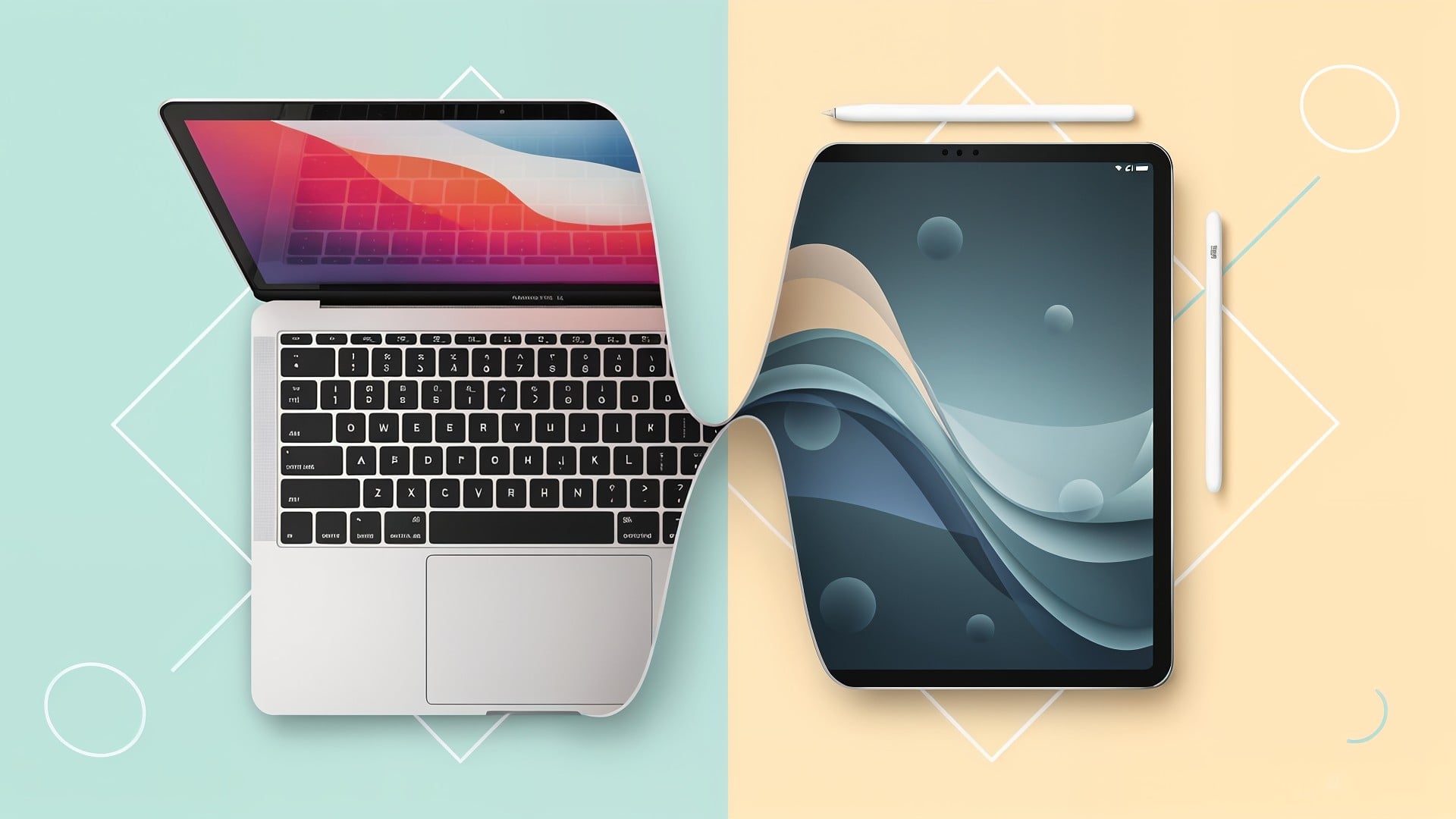 Apple, Tablets, Notebooks, Laptops, 2-in-1, ipad pro, Convertible, Macbook Air, Hybrid, Fusion, Kombination
