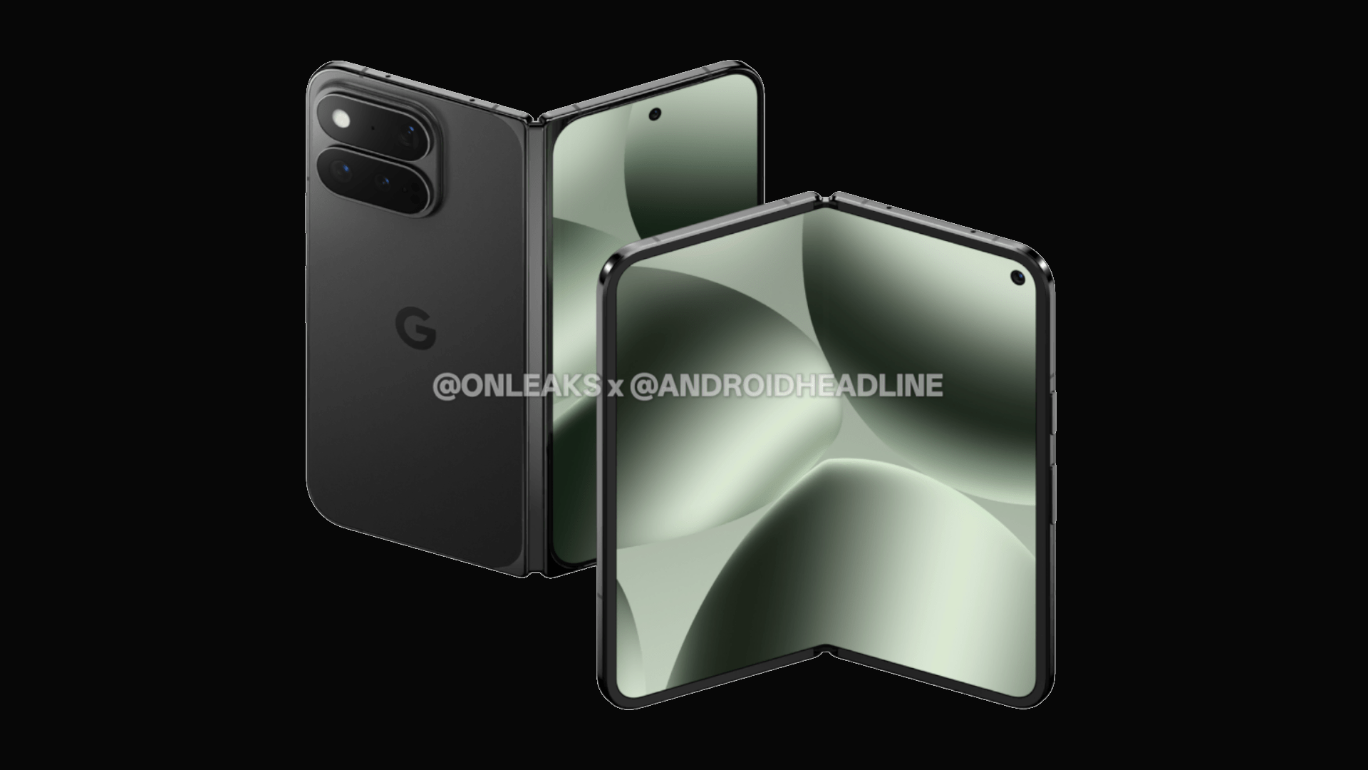 Smartphone, Google, foldable, Faltbares Display, Render, CAD, Pixel 11 Pro Fold