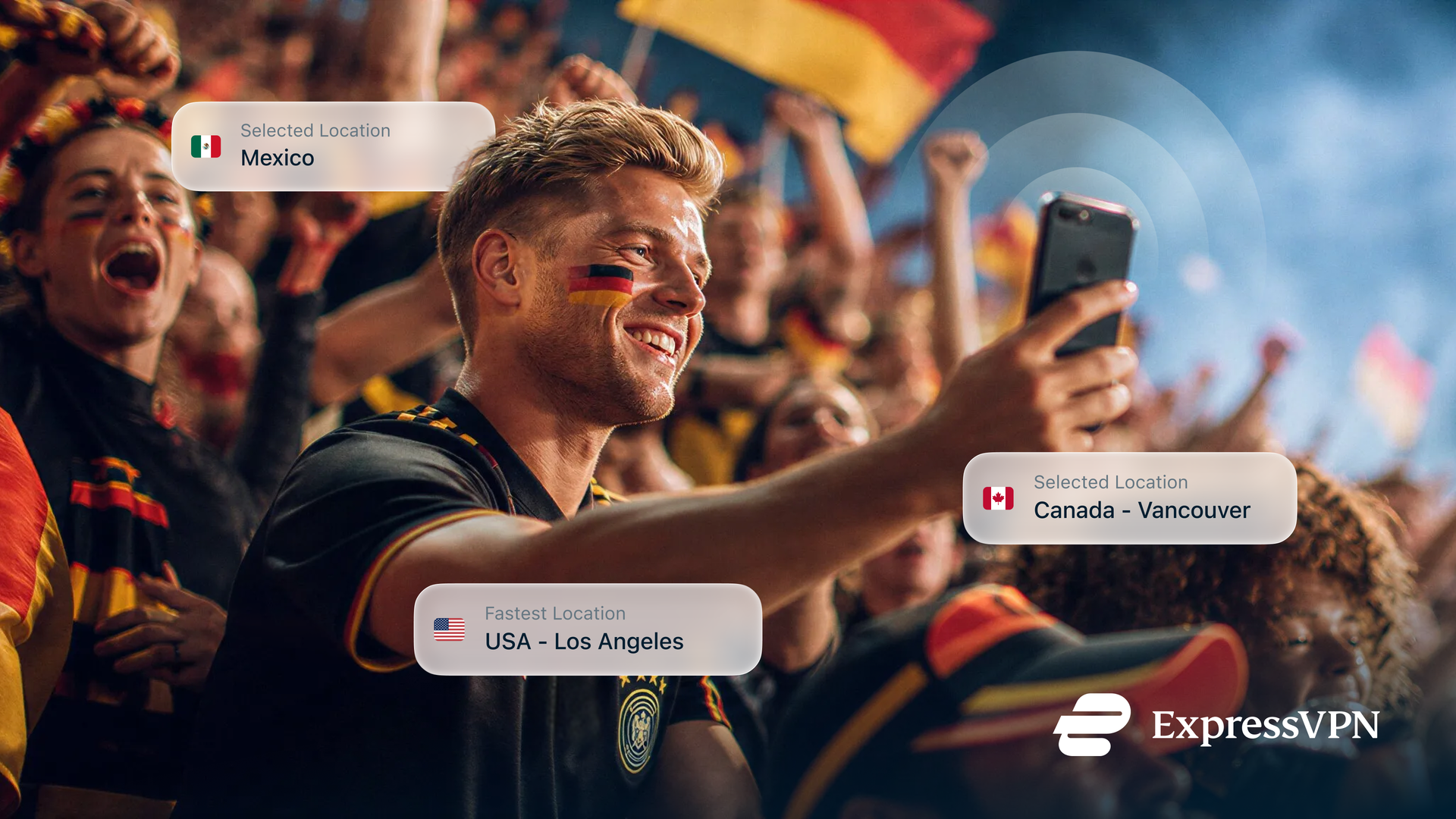 Sicherheit, Datenschutz, Security, Privatsphäre, Verschlüsselung, Cybersecurity, Vpn, Virtual Private Network, Fußball Weltmeisterschaft, VPN-Anbieter, WM 2026, ExpressVPN