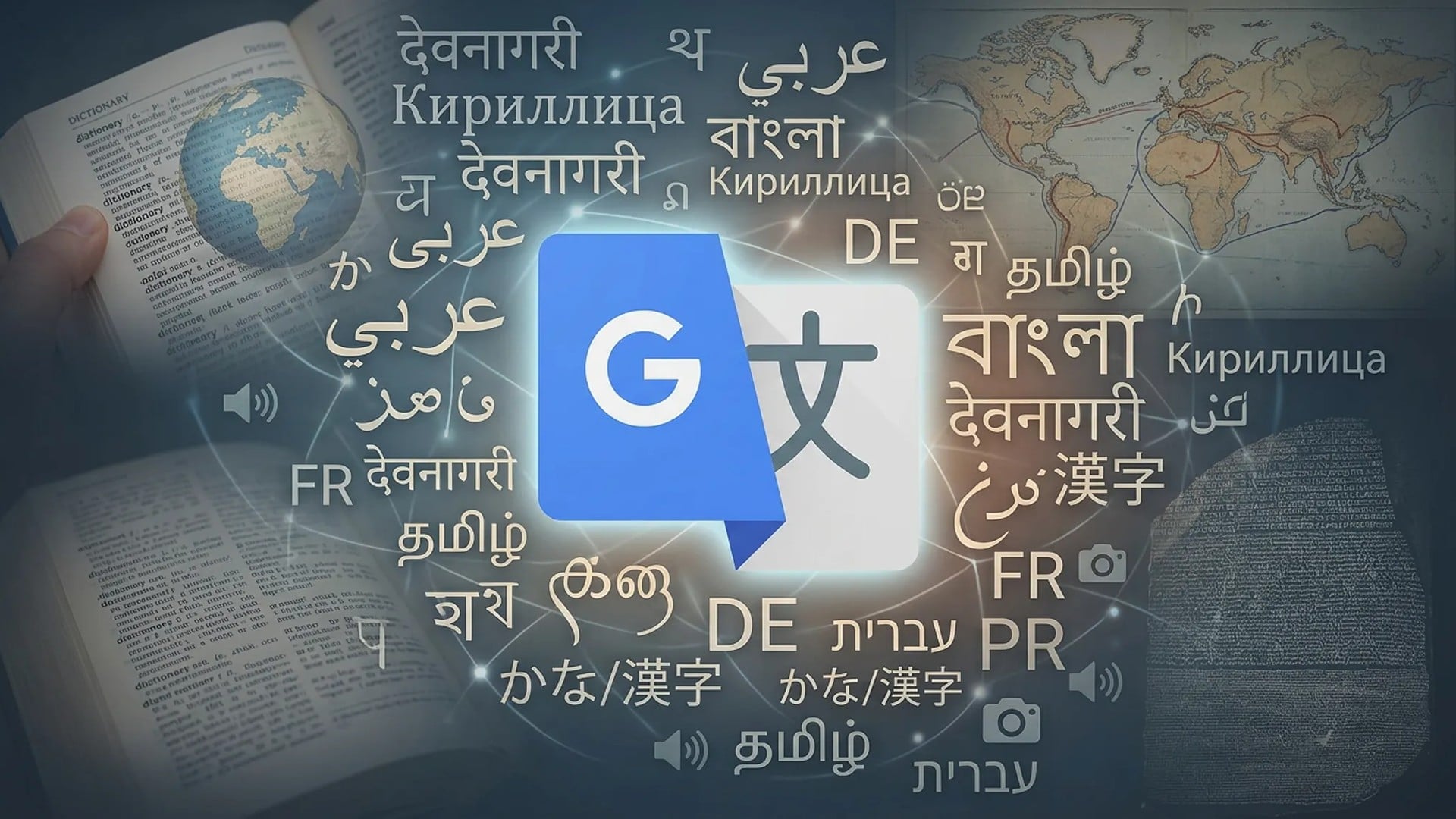 Ki, Künstliche Intelligenz, Spracherkennung, Übersetzung, Texterkennung, Google Translate, Mehrsprachigkeit, Fremdsprachen, Texteingabe, Schriftzeichen, Übersetzer-App, Kamera-Übersetzung, Online-Wörterbuch, Dolmetschen